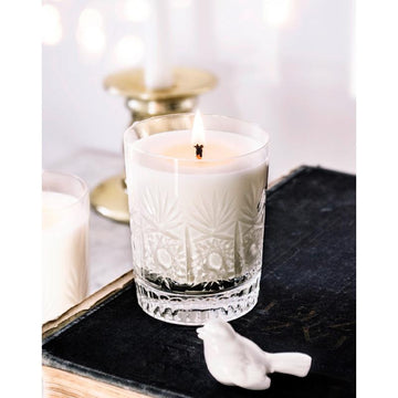 A luxurious scented candle