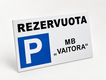 Informacinė lentelė