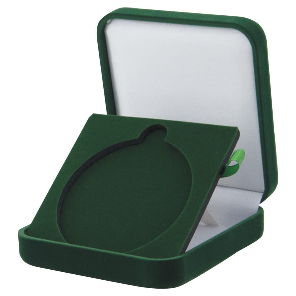 Box for medal Green