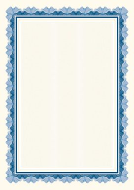 Diplominis popierius Falbala Blue A4 170g 25vnt