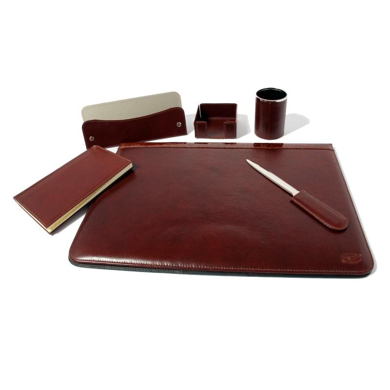 Work table set Italian Maruse Brown