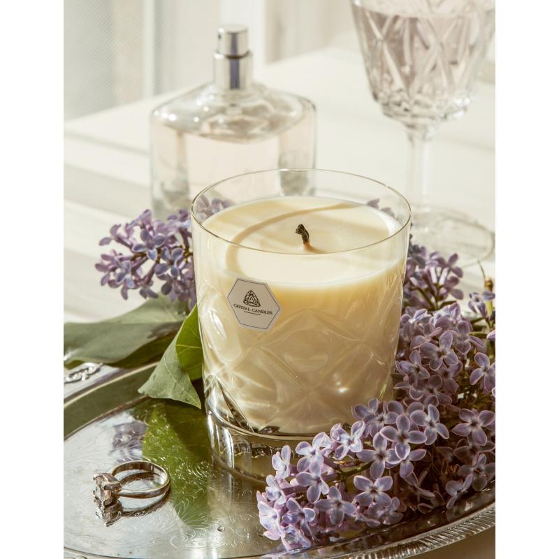 A luxurious scented candle