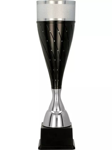 Black metal cup 44cm 