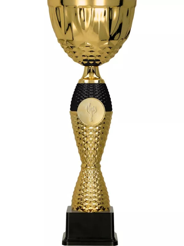 Gold colored cup